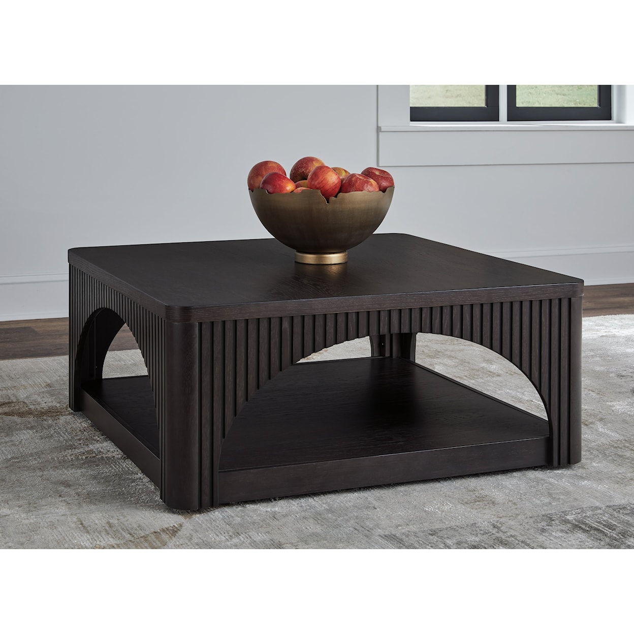 Benchcraft Yellink Coffee Table and 2 End Tables