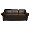 Tennessee Custom Upholstery 1430R/LSR Series Leather Sofa