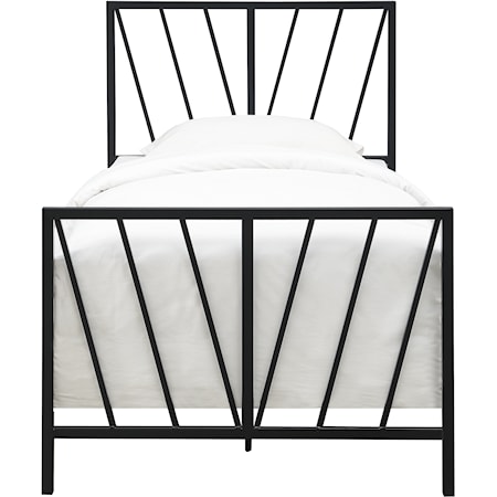 Twin Metal Bed