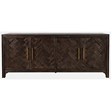 4 Door Accent Cabinet