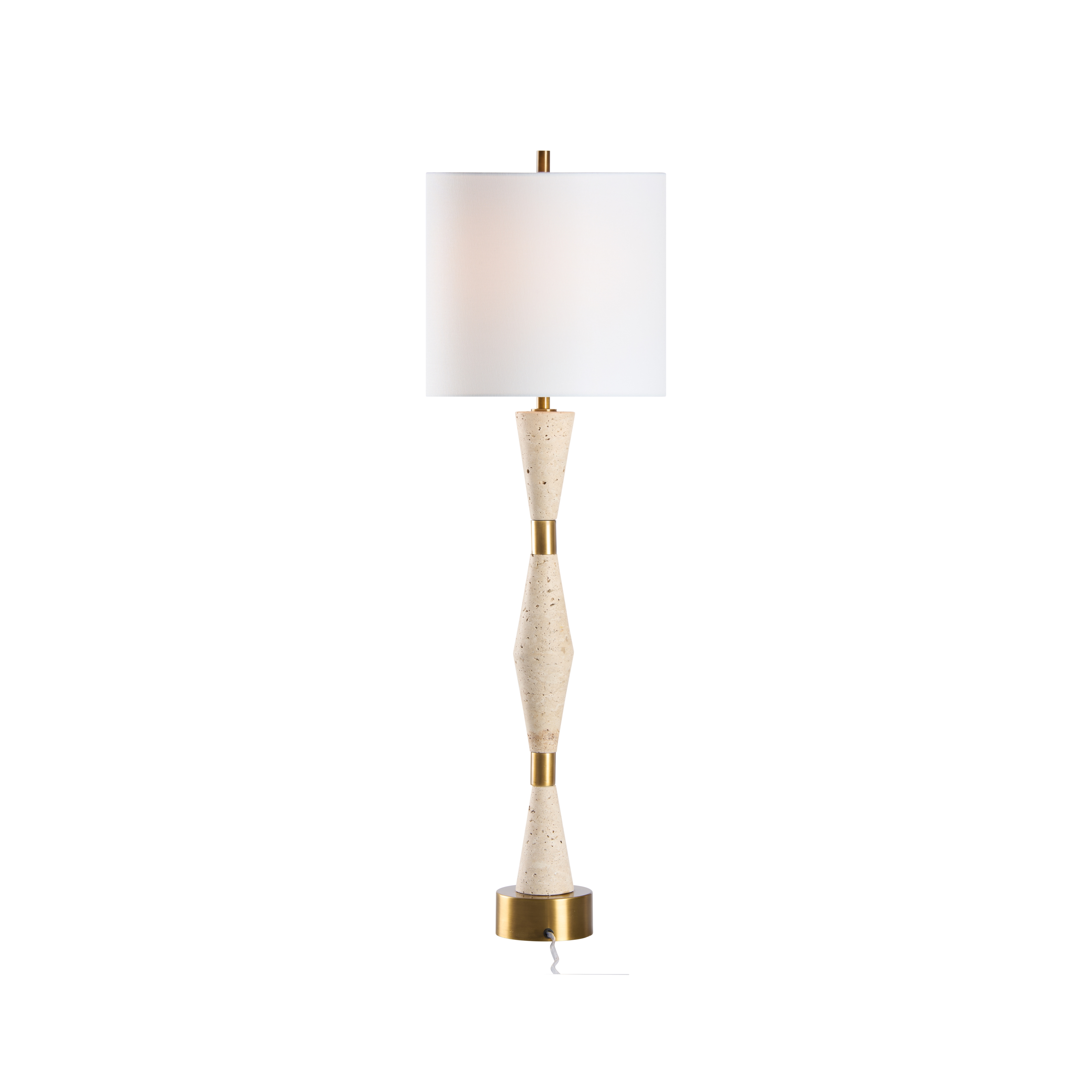 Chelsea House Chelsea House Misc Metroline Travertine Lamp