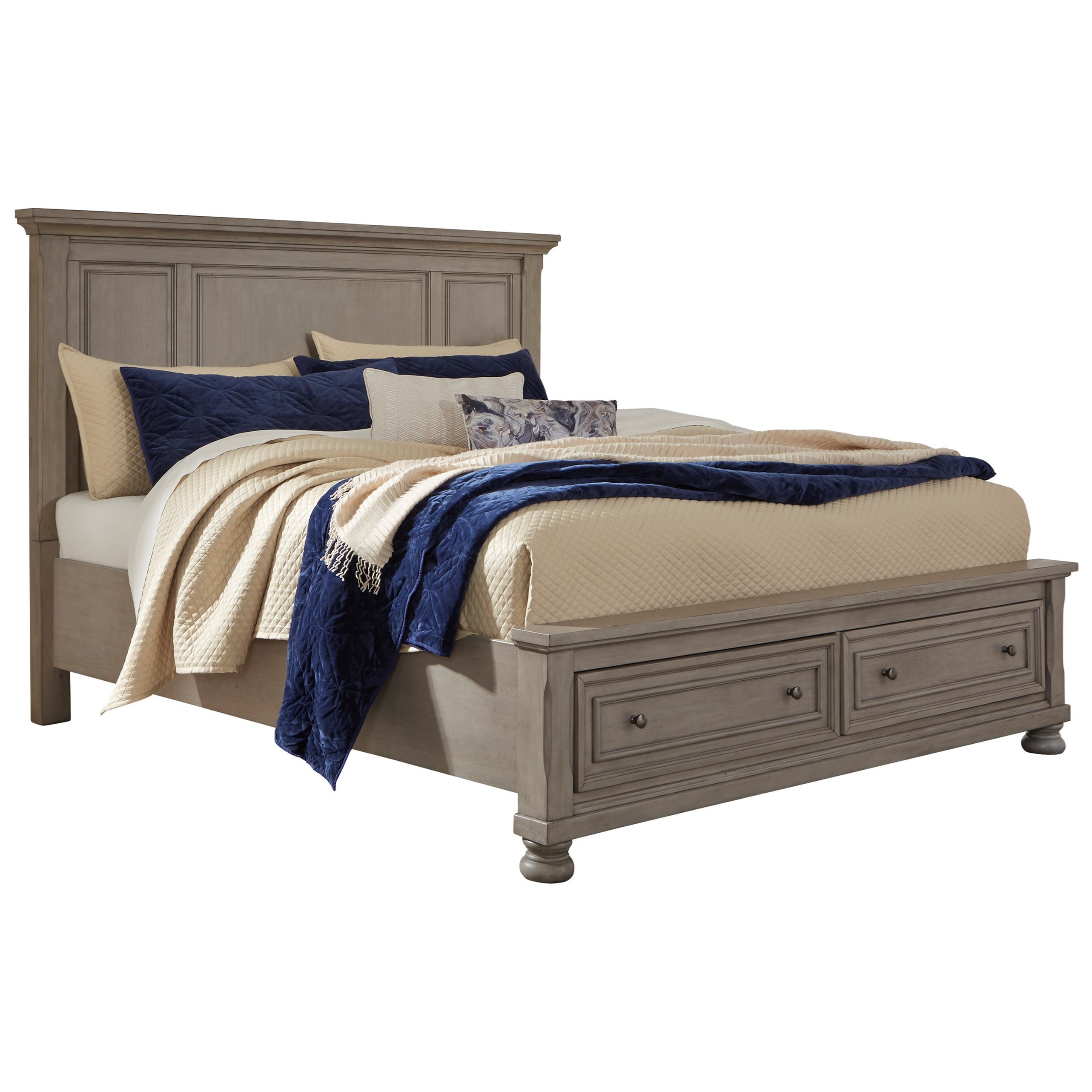 Ashley full deals size bed frame