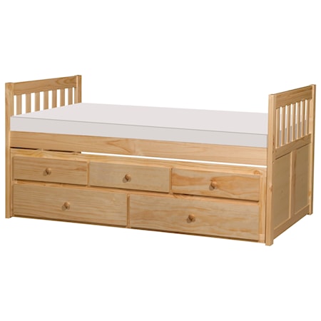 Twin/Twin Trundle Bed