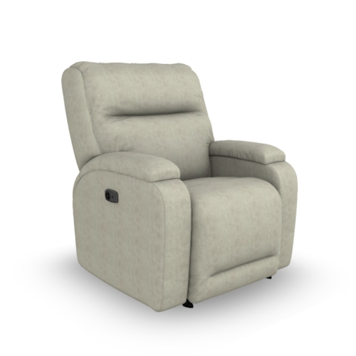 Casual Power Swivel Glider Recliner with Heat, Massage and Power Tilt Headrest
