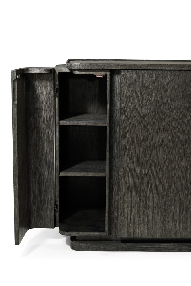 Theodore Alexander Repose Three Door Panel Sideboard