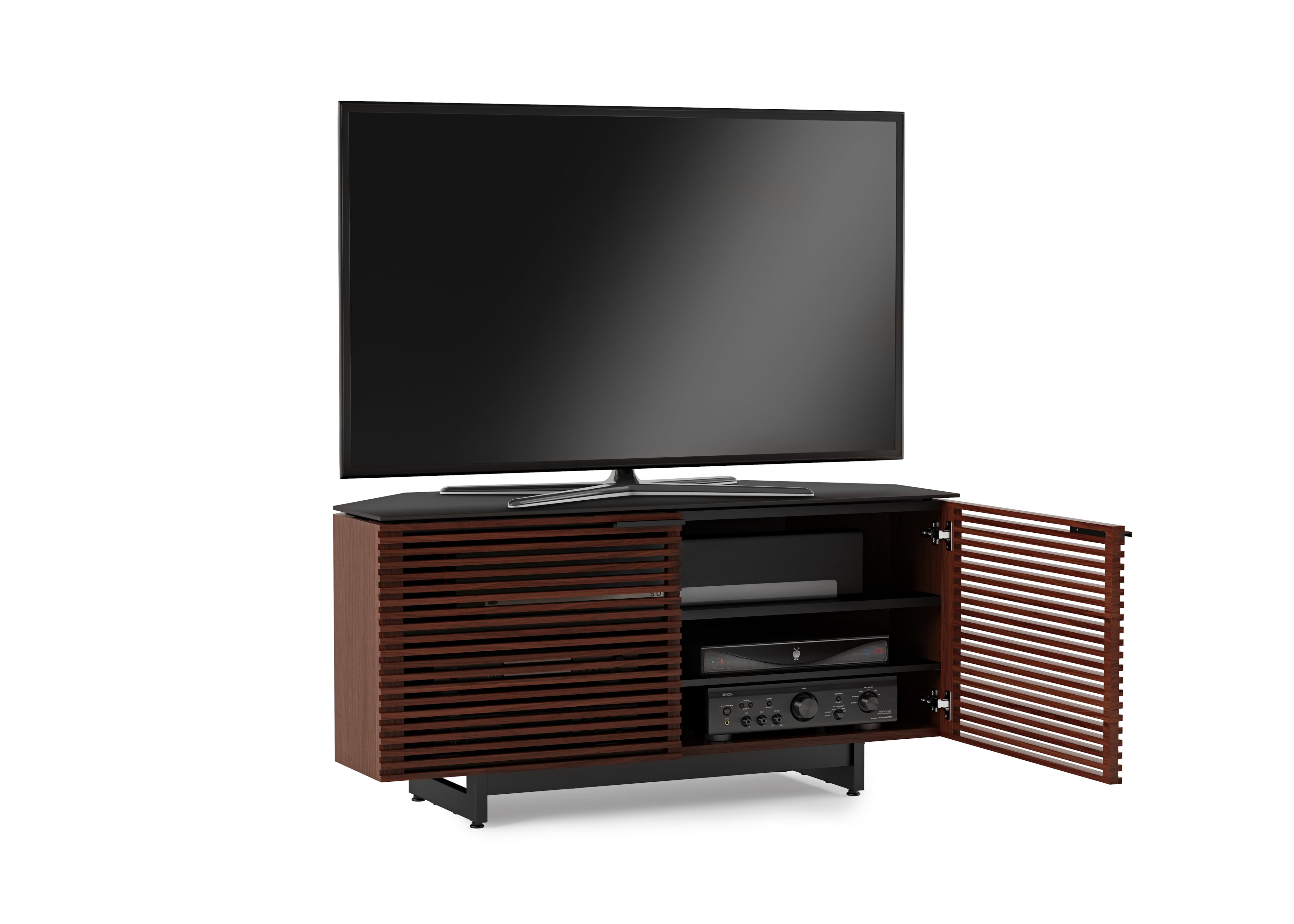 BDI Corridor Corner Media Cabinet