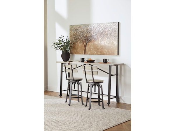 3-Piece Long Counter Table Set