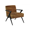 Lexington Zanzibar Faux Fur and Leather Chair