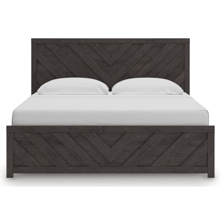 King Panel Bed