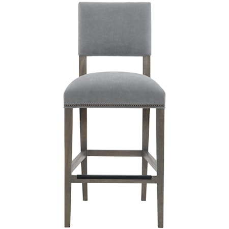 Moore Fabric Bar Stool