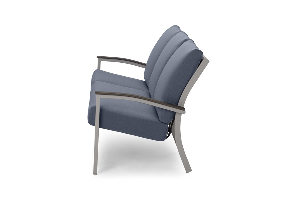 Telescope Bazza Cushioned Sofa w/Polymer Panel Arms