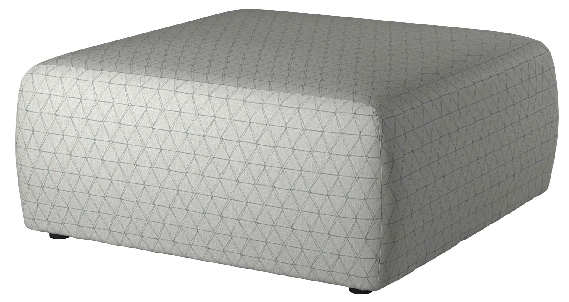 Square Cocktail Ottoman