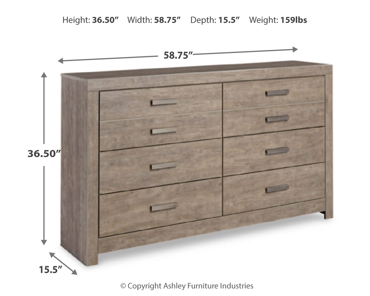 Six Drawer Dresser