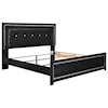 Benchcraft Kaydell King Upholstered Bed with LED Lighting