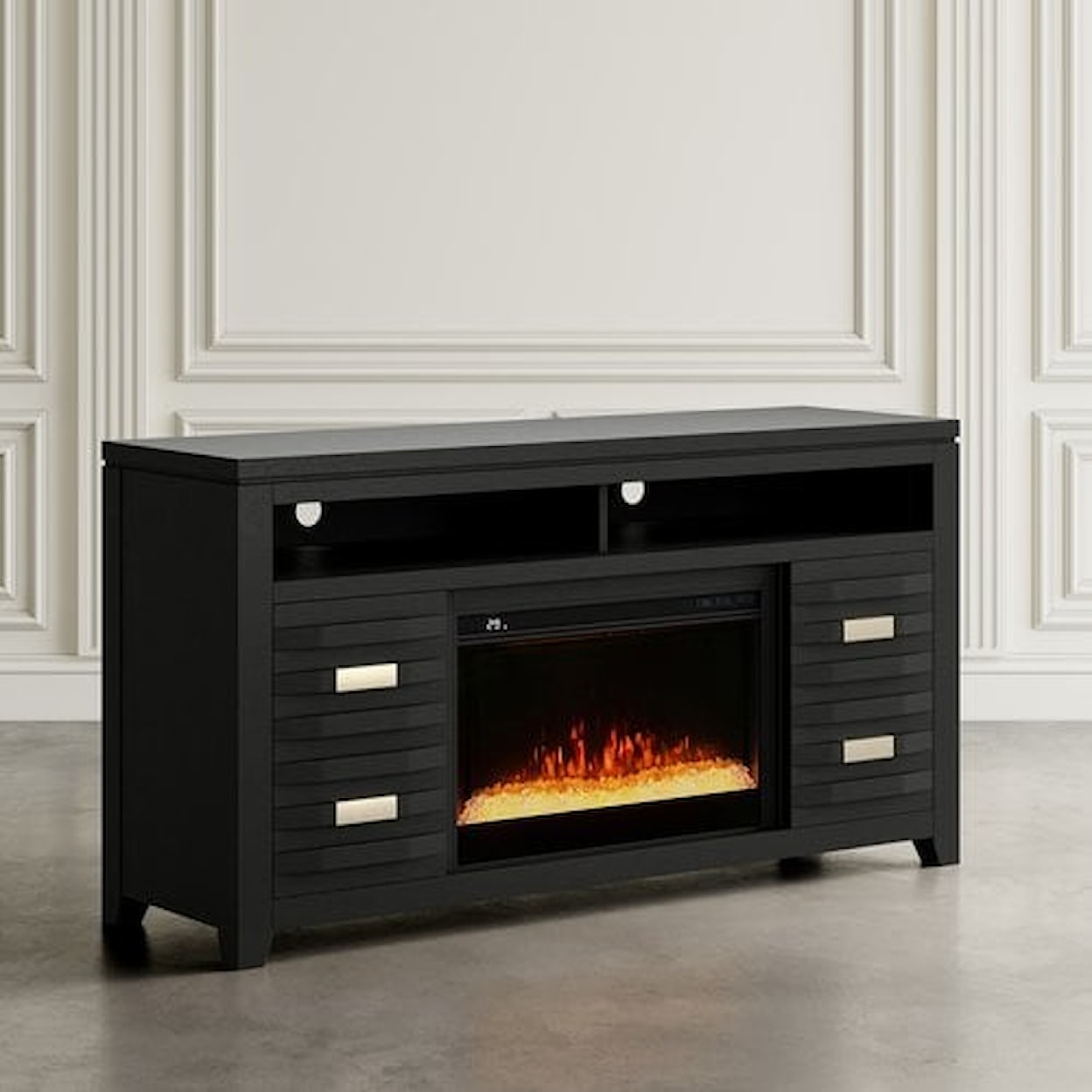 Jofran Altamonte Fireplace with Logset