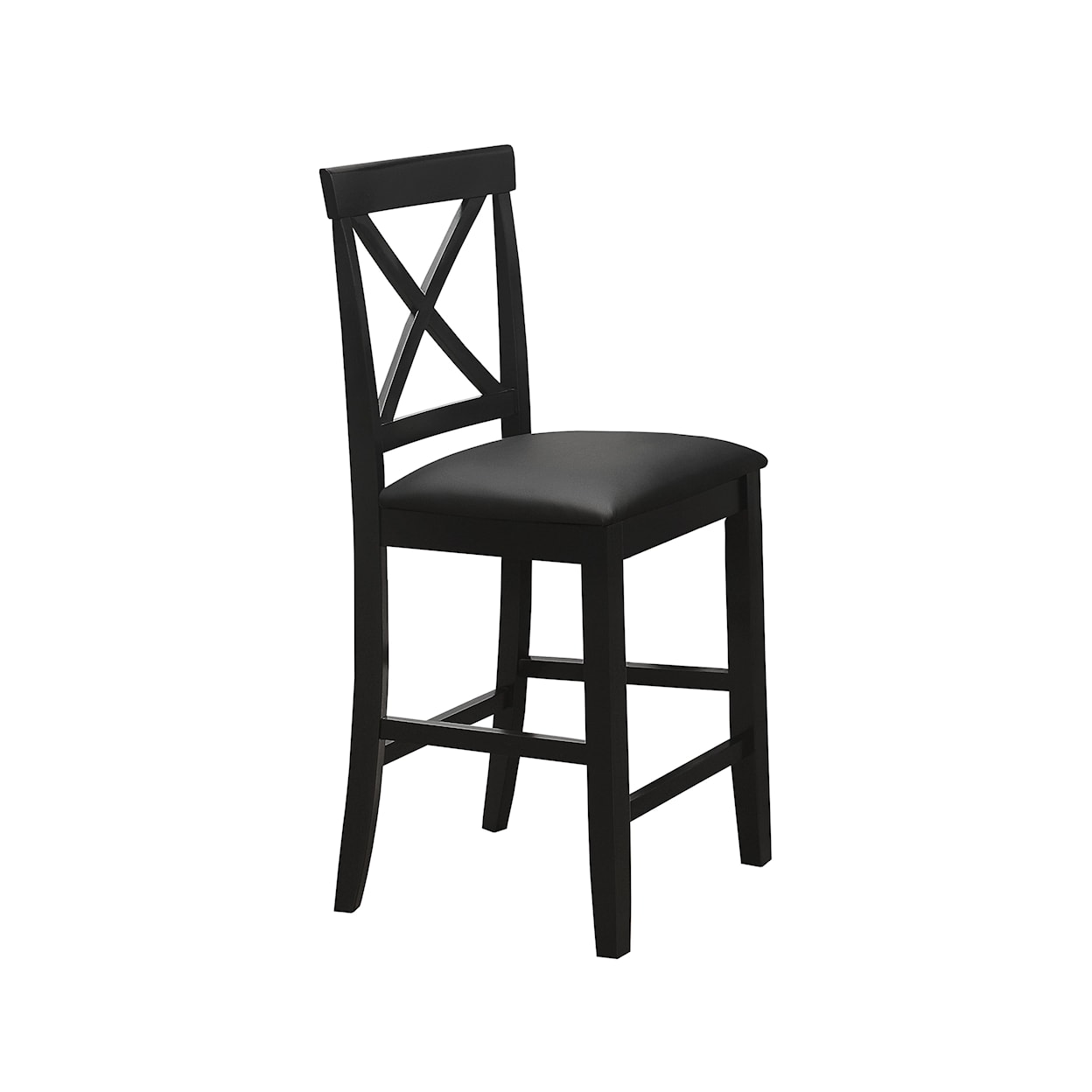 Milton Greens Stars Counter Height Dining SALEM BLACK PUB STOOL |