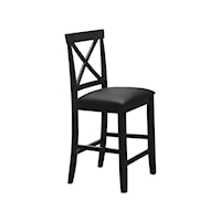 SALEM BLACK PUB STOOL |