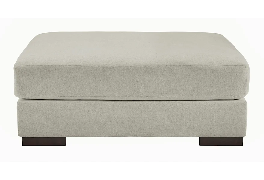 Artsie Oversized Accent Ottoman by Benchcraft at VanDrie Home Furnishings
