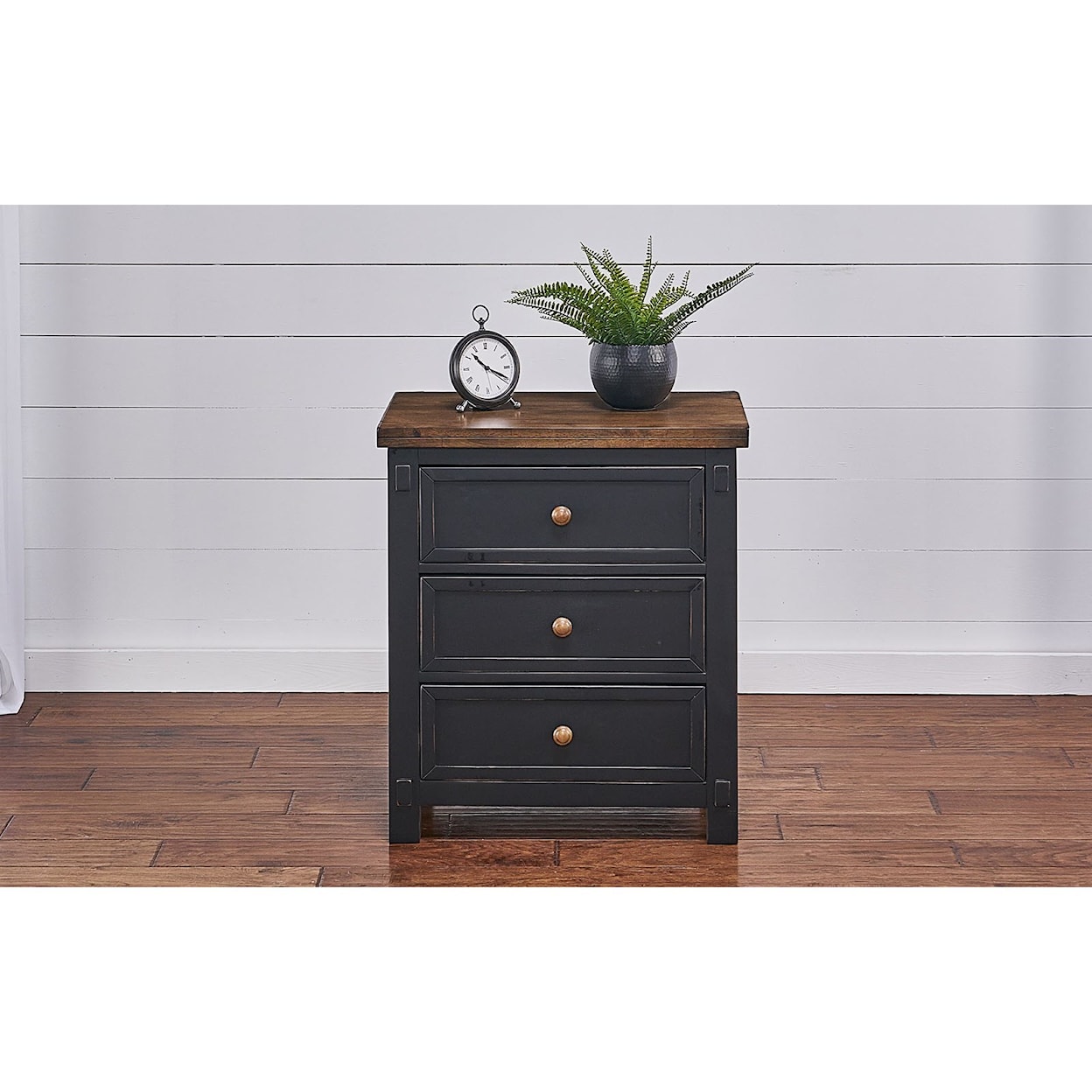 AAmerica Stormy Ridge 3-Drawer Nightstand