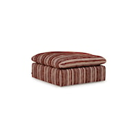 Dawson Max Contemporary Upholstered Square Ottoman