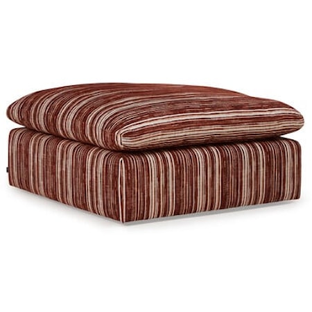 Dawson Max Contemporary Upholstered Square Ottoman