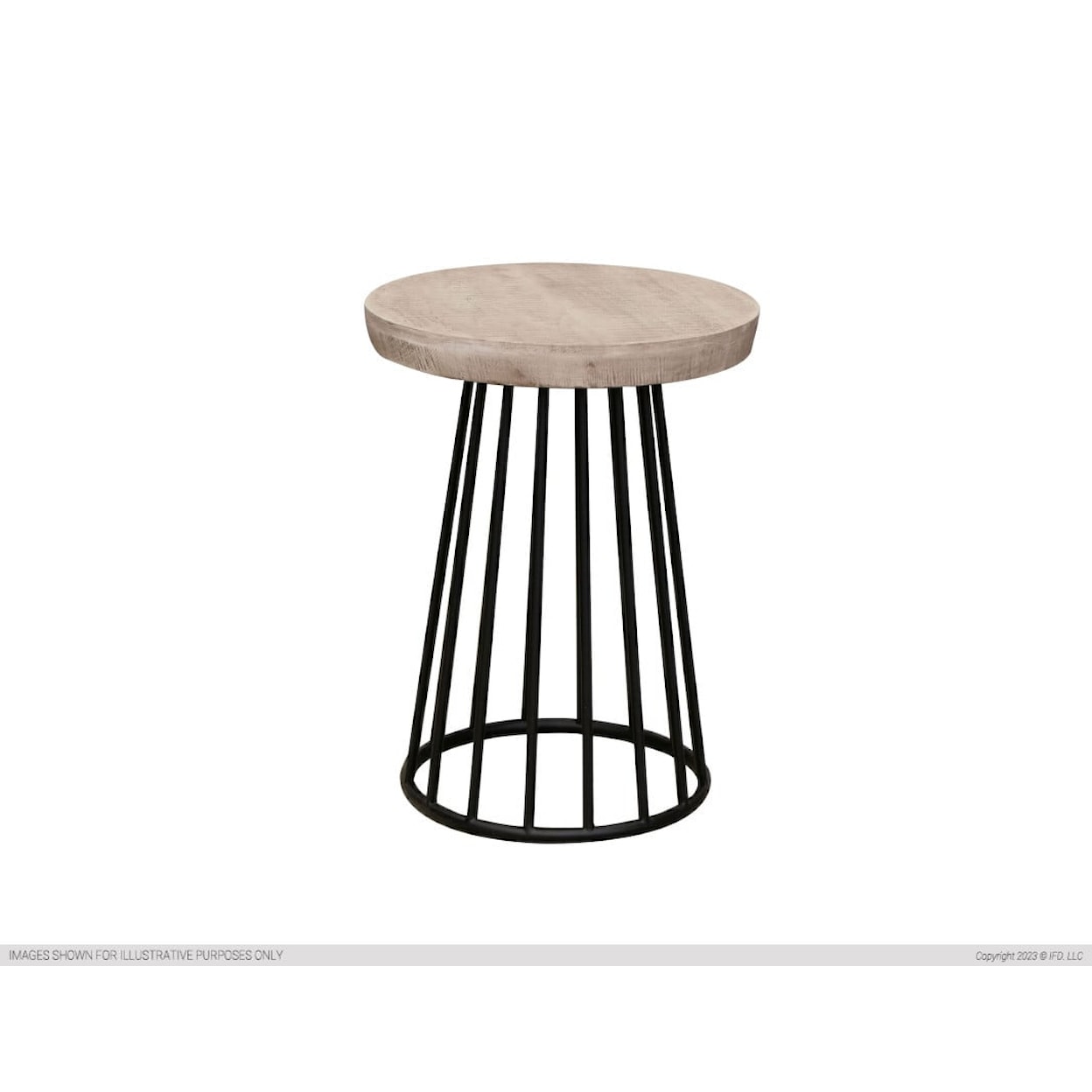 IFD International Furniture Direct Cosalá Chairside Table