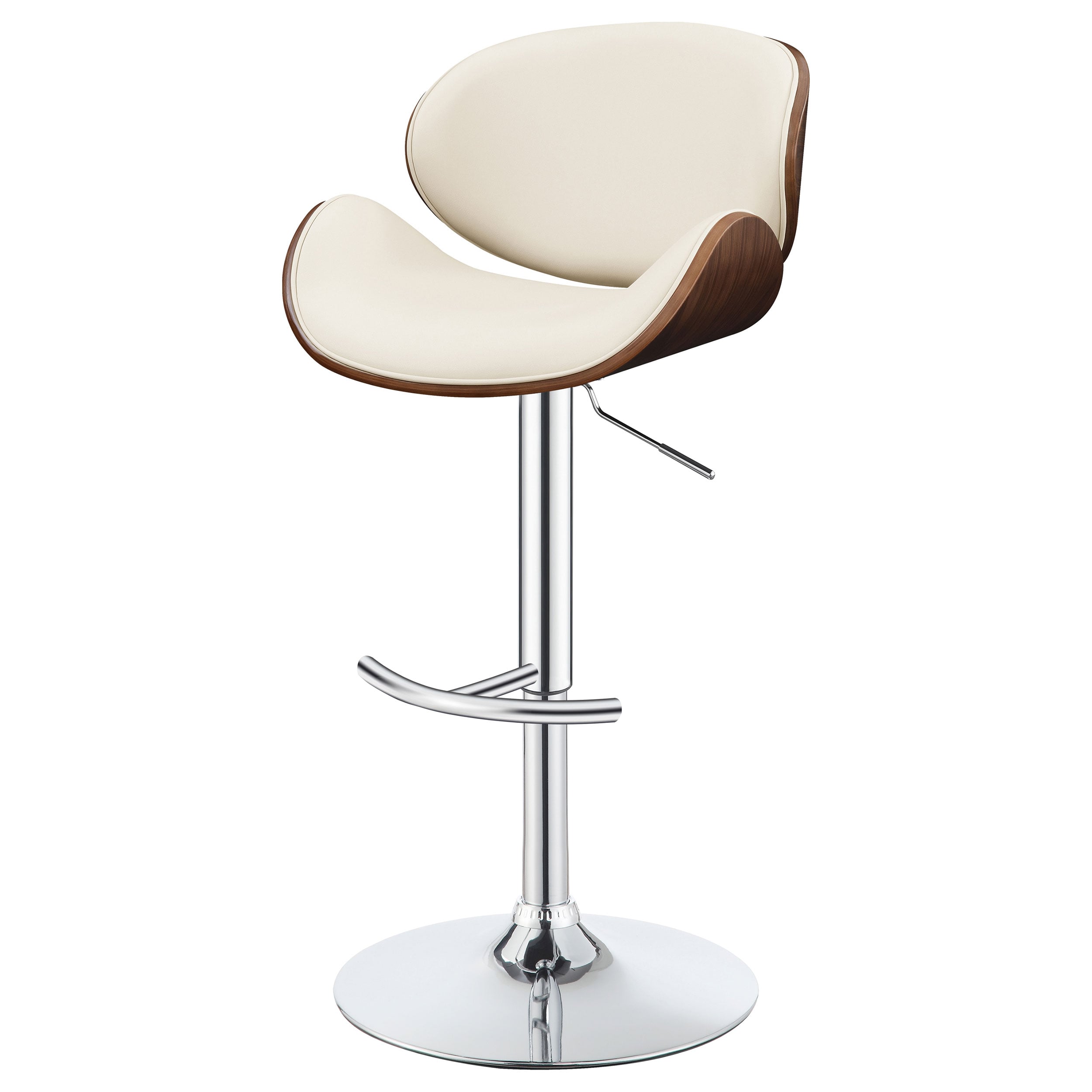 Harris Adjustable Bar Stool Ecru and