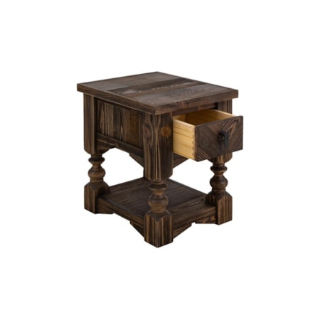 1-Drawer Chairside Table