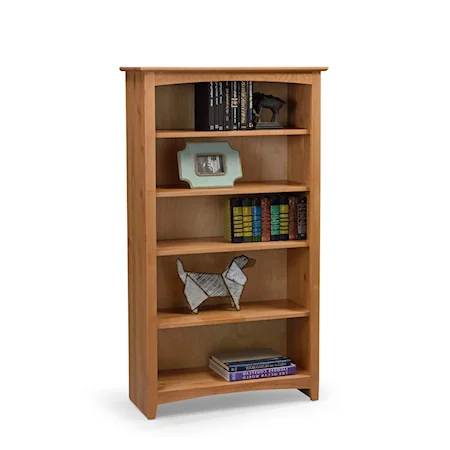 Open Bookcase with 5 Shelves