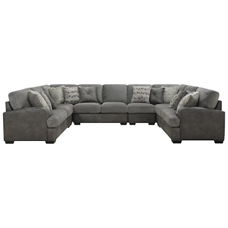 6-Piece U-Shape Sectional