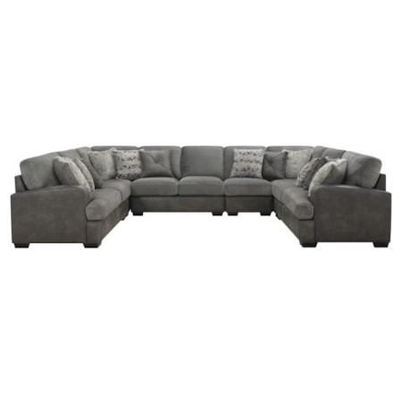 6-Piece U-Shape Sectional