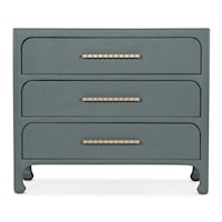 Casual 3-Drawer Cruiser Accent Chest with Soft-Close Guides