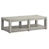 Magnussen Home Burgess Occasional Tables Rectangular Cocktail Table