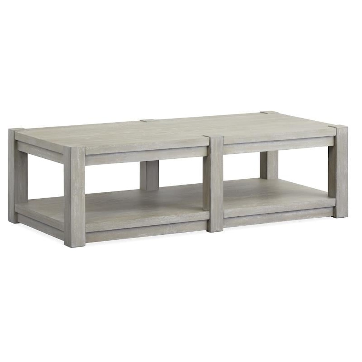 Magnussen Home Burgess Occasional Tables Rectangular Cocktail Table