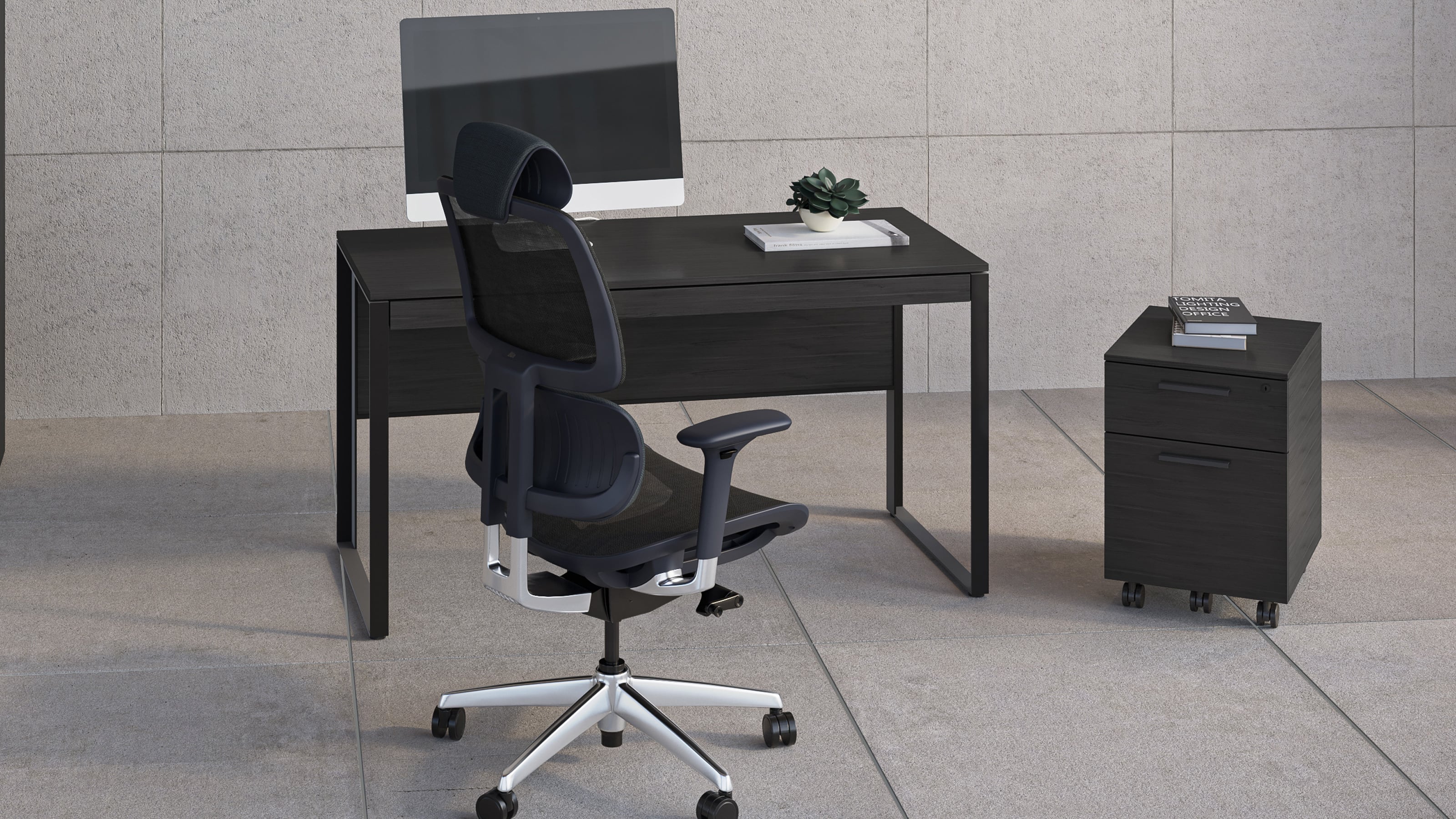 BDI Linea Mobile File Pedestal