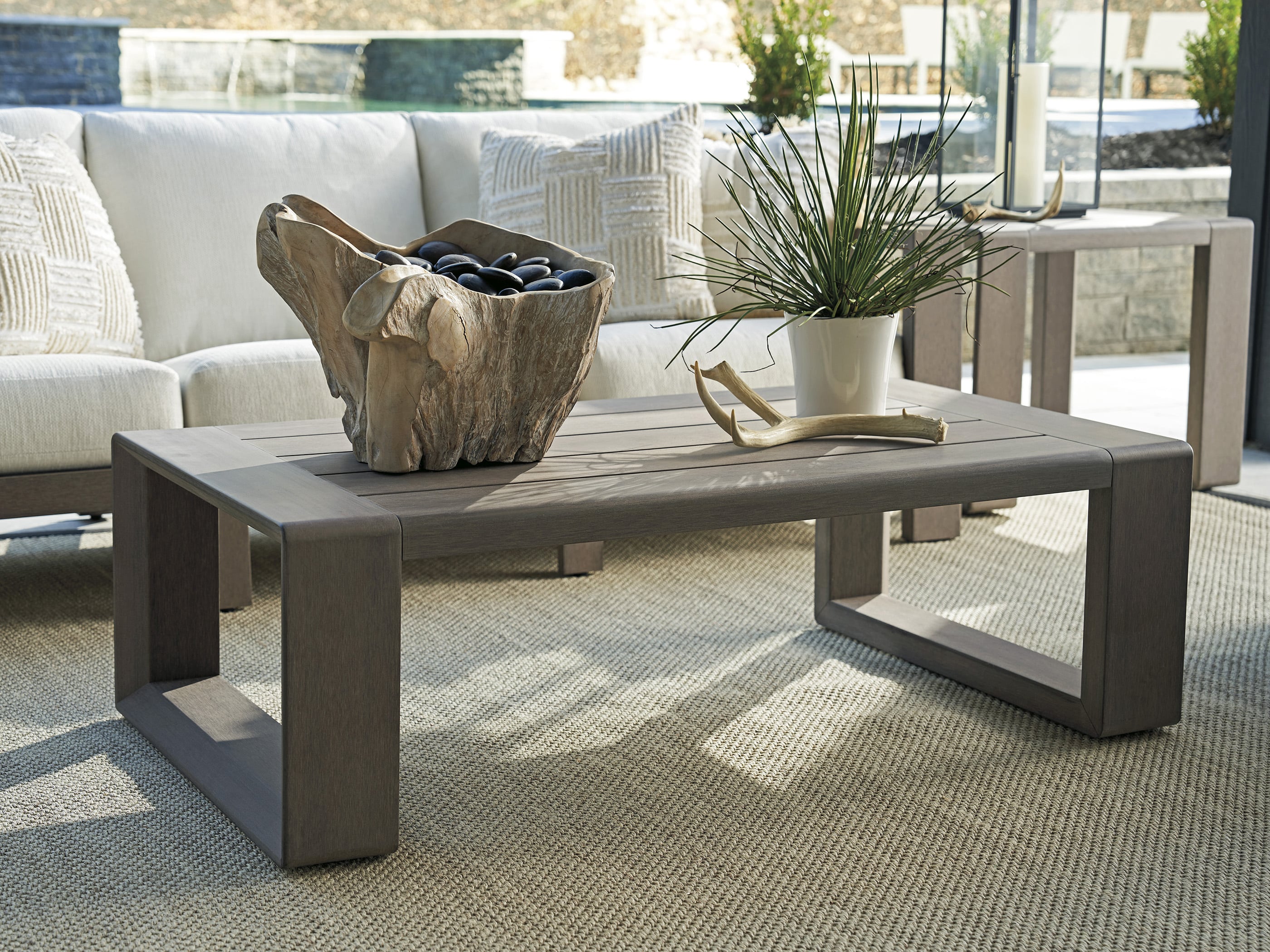 Tommy Bahama Outdoor Living Mozambique Rect Cocktail Table