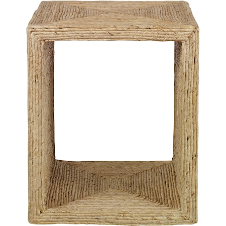 Rora Coastal Woven Side Table