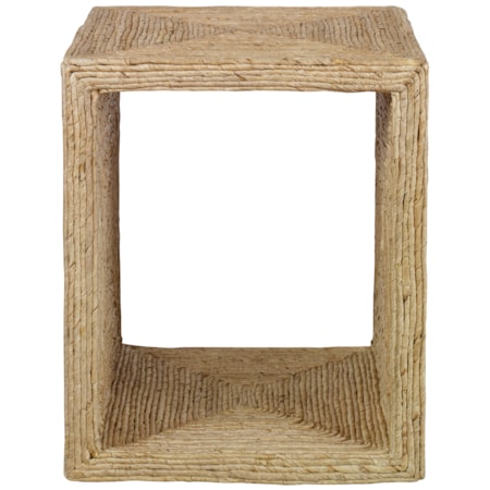Rora Coastal Woven Side Table