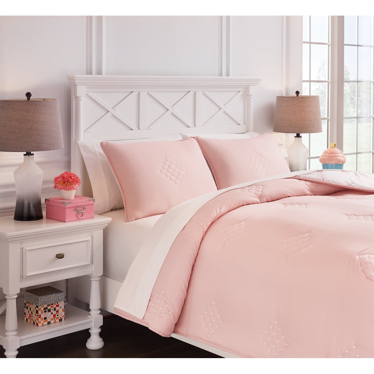Ashley Furniture Signature Design Lexann Full Comforter Set