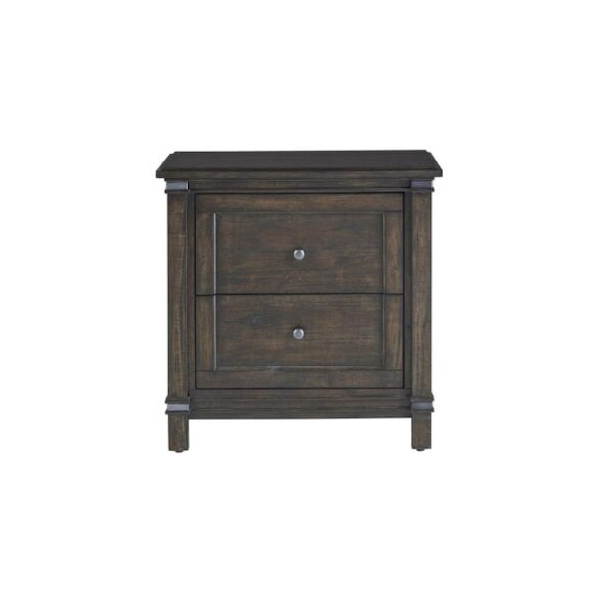 American Woodcrafters Farmwood 2-Drawer Nightstand