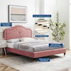 Modway Portia King Platform Bed