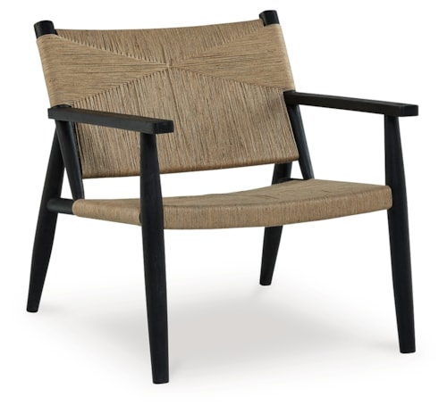 Accent Chair with Natural Jute