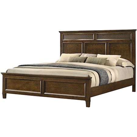 Everdeen Transitional King Panel Bed