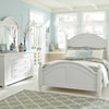 Libby Summer House 4-Piece King Poster Bedroom Set