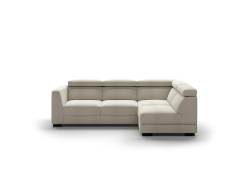 Contemporary LAF Loveseat + RAF Chaise Sleeper