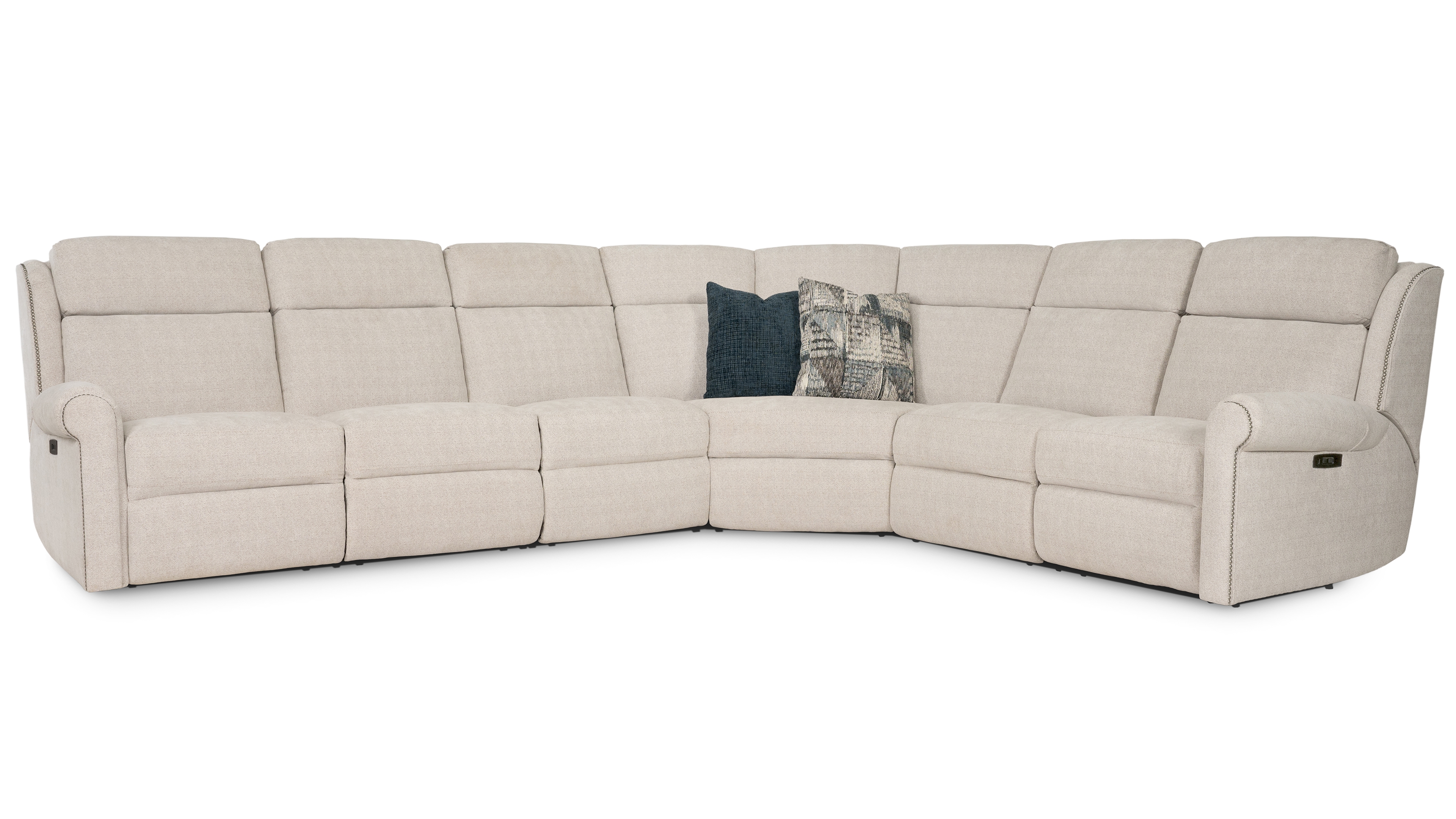 L-Shaped Recling Sectional