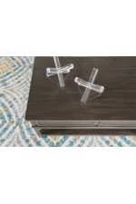 Hammary Serra-Hamilton Transitional Rectangular 1-Drawer Lift Top Coffee Table