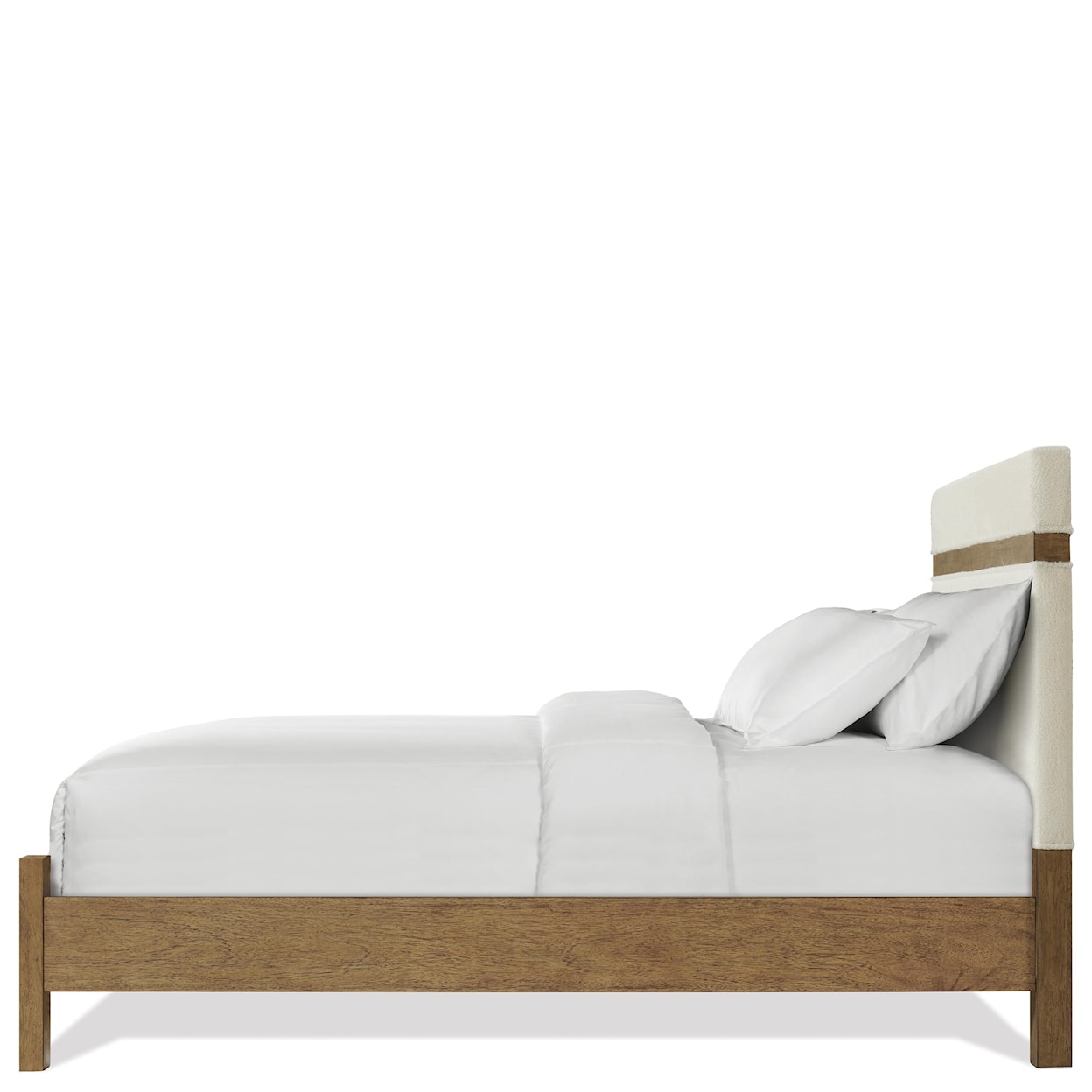 Riverside Furniture Bozeman Queen Upholstered Panel Bed
