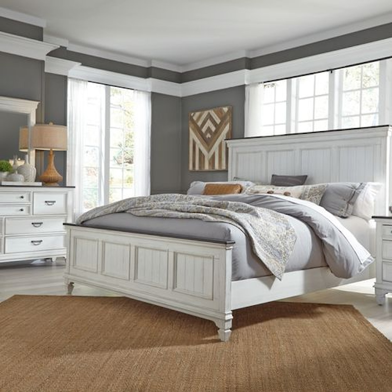 Liberty Furniture Allyson Park 3-Piece California King Bedroom Group