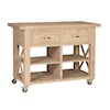 John Thomas SELECT Kitchen X-Side Kitchen Island